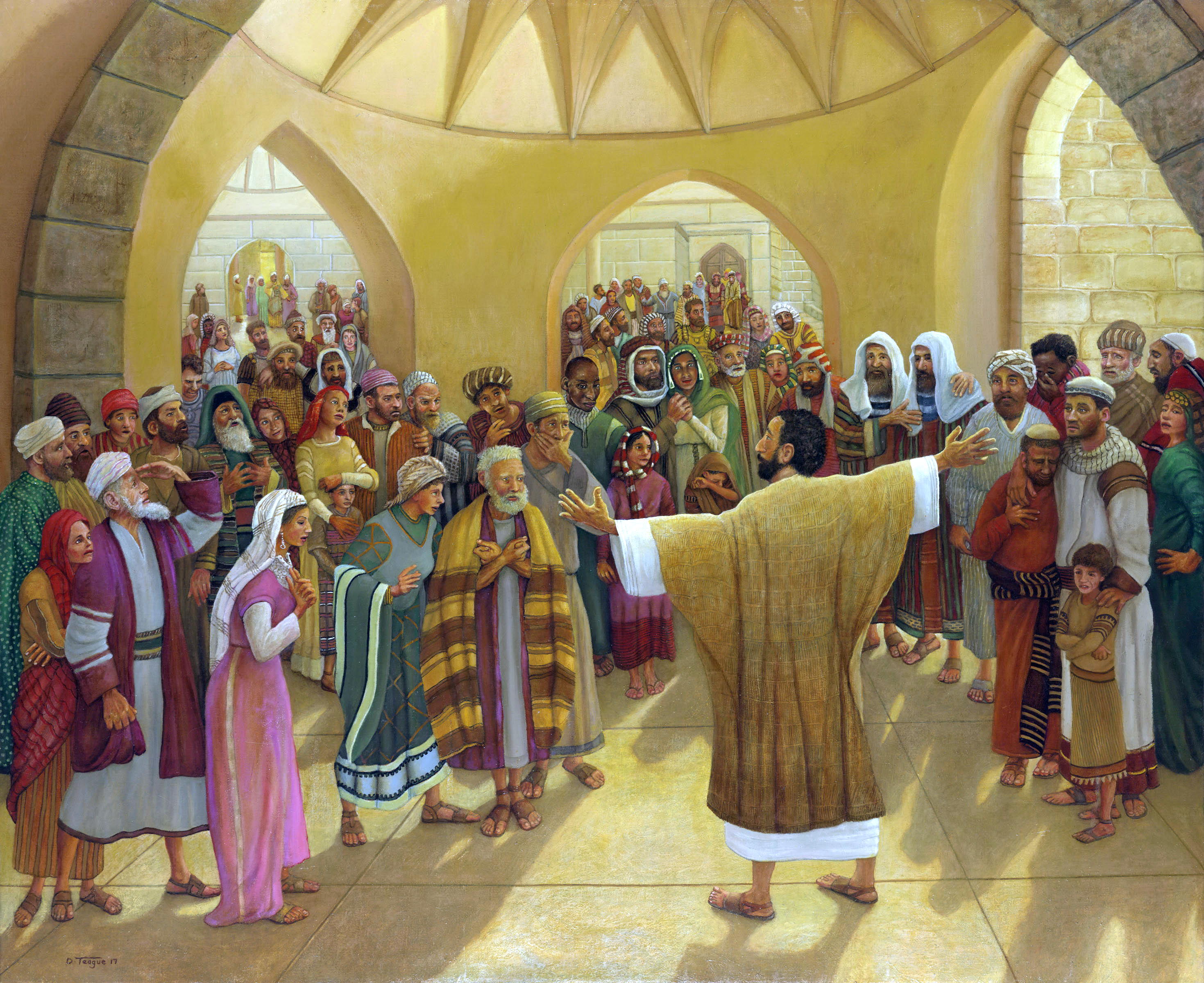 Peter The Apostle Preaching