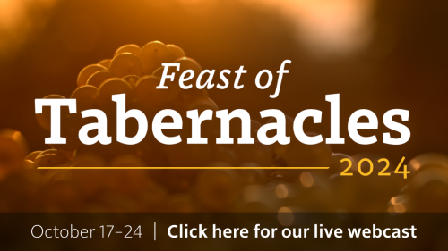 2024 Feast of Tabernacles Webcast