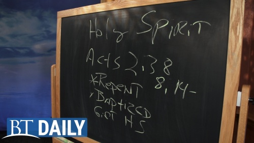 BT Daily -- How Do You Receive the Holy Spirit at Baptism?