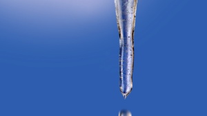 An icicle. 