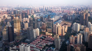 Skyline of Shanghai, China