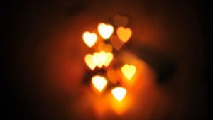 heart shaped lights