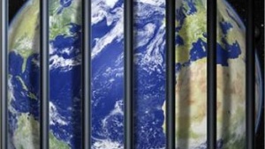 Earth behind bars
