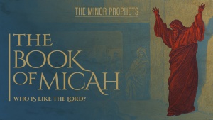 This is an image of the graphic for the Bible study about Micah.