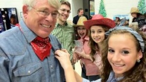 Fort Wayne Congregation Has a “Cowboy Roundup” Winter Social