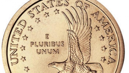 US $1 dollar coin