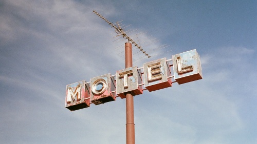 An old Motel sign.