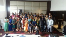 Group shot of brethren in India