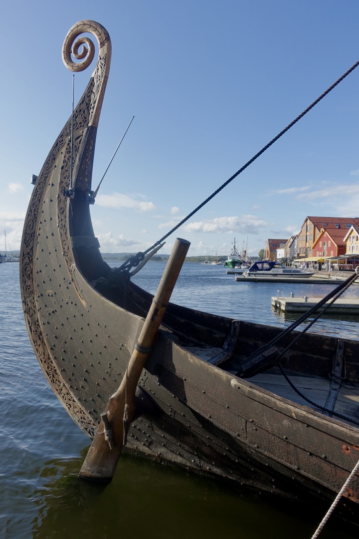 A Viking Ship.