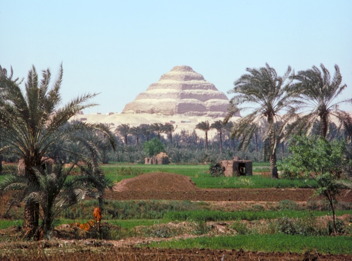 Pyramid in Egypt.