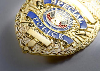 Special police badge