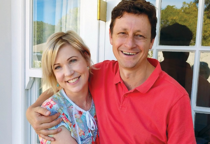 Cathy and her husband Vivien Botha.