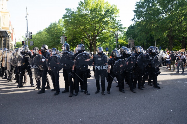 Police in Washington DC.