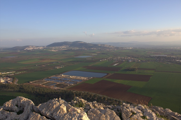 Valley of Jezreel in Israel.