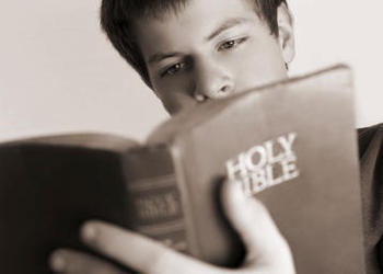 Image result for teen boy reading bible