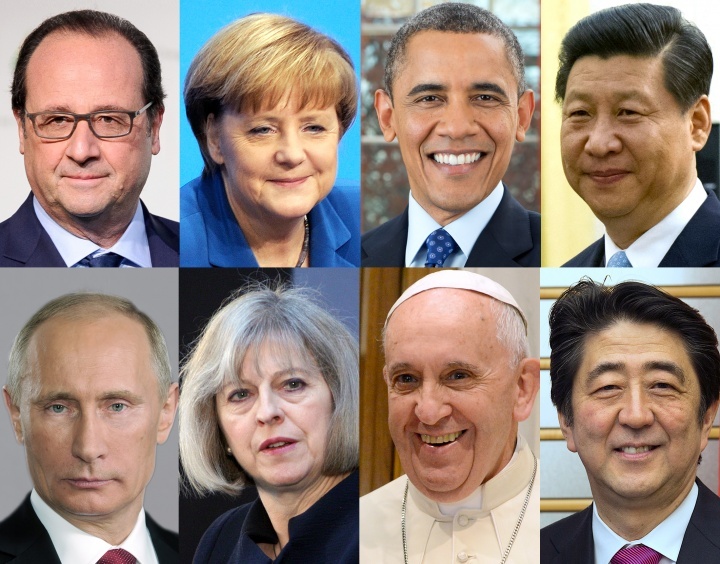 Various world leaders.