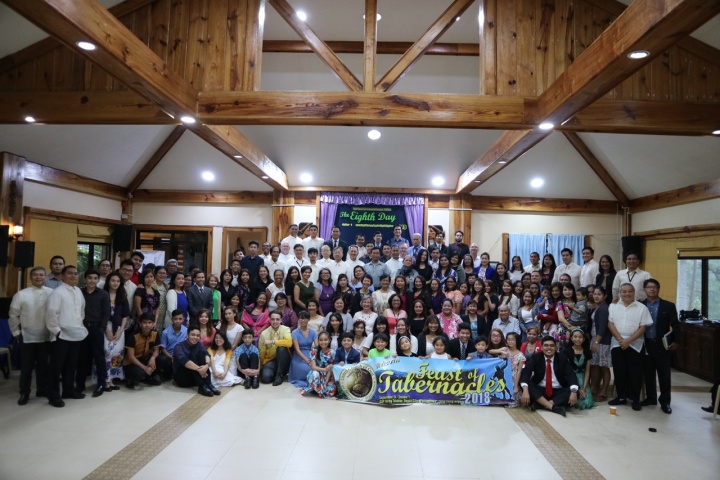 Feast of Tabernacles in Baguio City, Philippines.