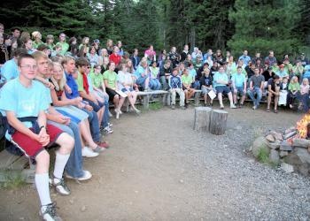 Camp Davidson Appreciates Lukers; Enjoys Campfires