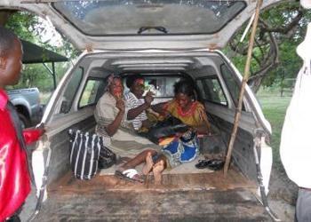 mufulira, zambia brethren traveling to services