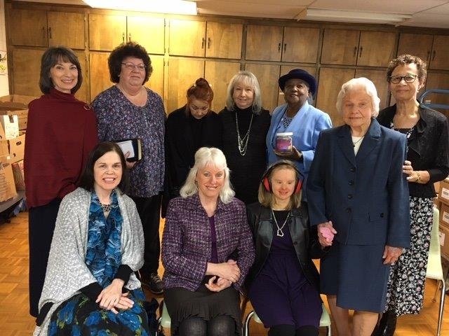 Greensborro, North Carolina Ladies Club group photo. 