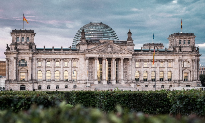 The Reichstag/Bundestag in Berlin, Germany