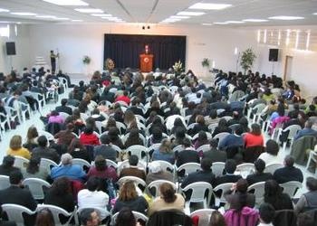 Santiago, Chile, Church Hall Inaugurated