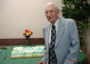 Tampa, Florida, Congregation Honors its "Most Senior" Member