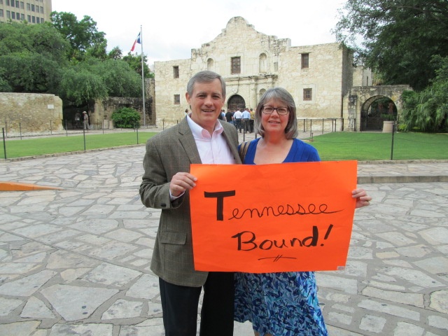 Gary and Kim Petty are Tennessee bound after 18 years in Texas.