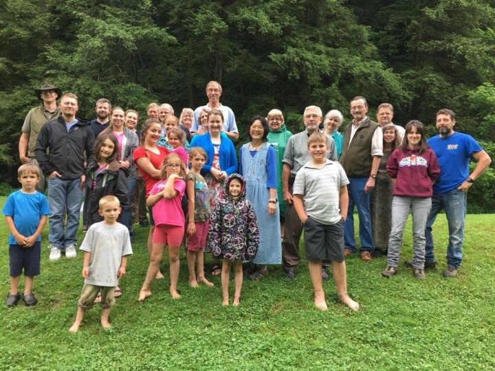 Members who attended Troyer's Hollow this summer. 