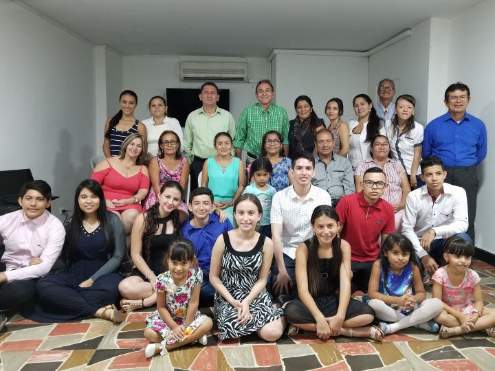 Congregation in Cúcuta, Colombia.