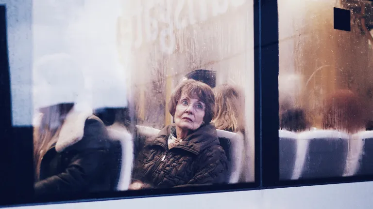 God’s eight biblical festivals were designed with deep spiritual meaning—but over time, they’ve been overshadowed by eight man-made traditions. Which will you choose to follow? A woman sitting in a bus looking out the window.